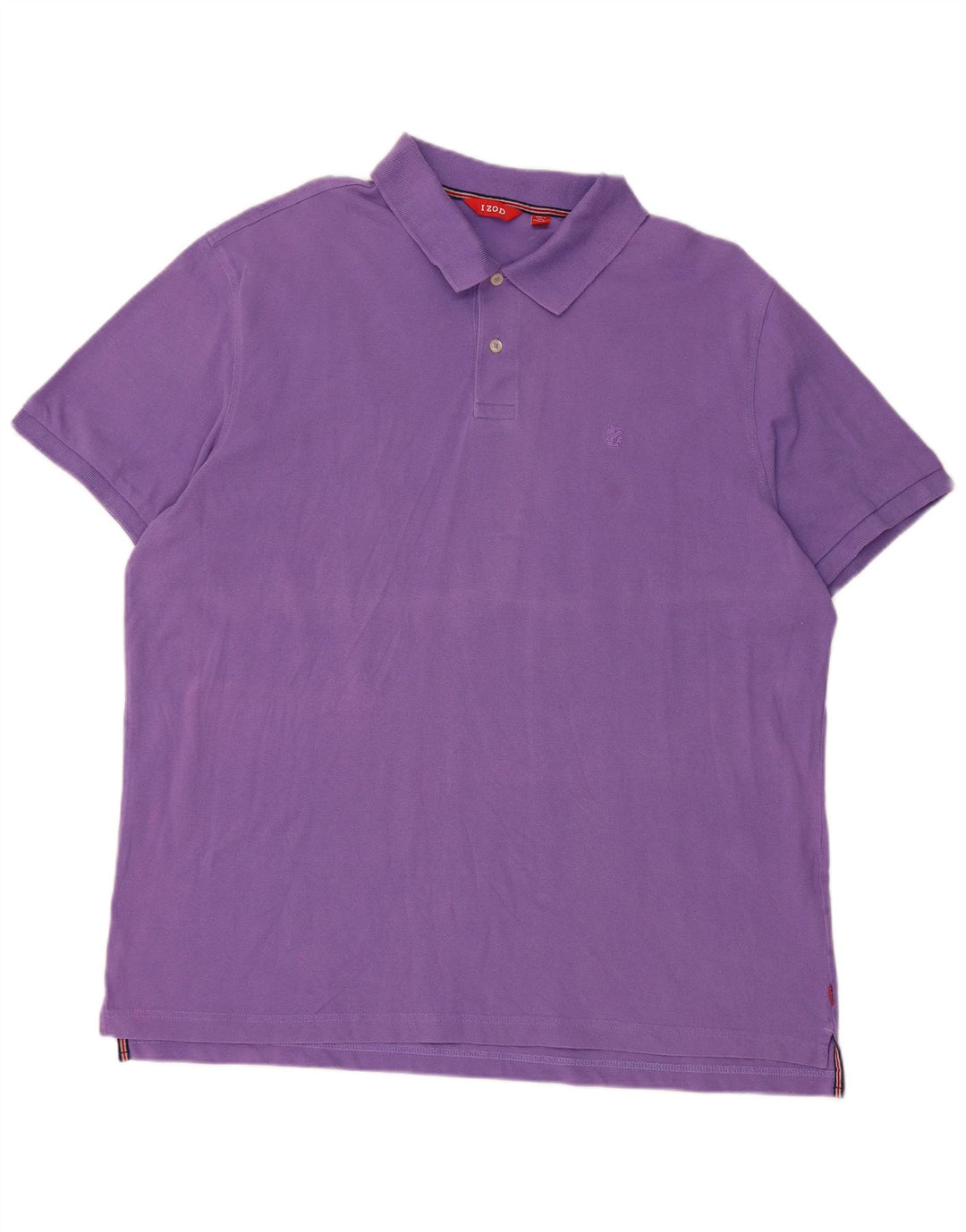 Tricou polo IZOD pentru bărbați, bumbac mov 2XL