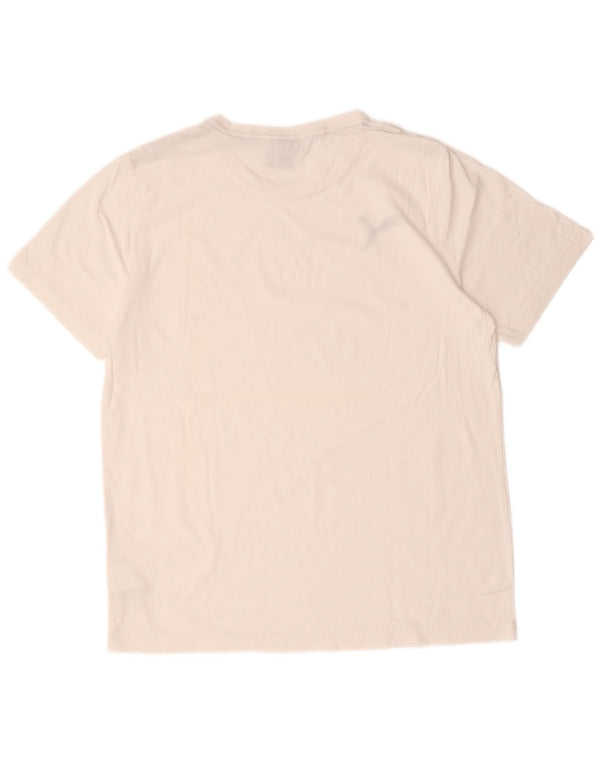 Tricou pentru bărbați Puma Top mare din bumbac alb