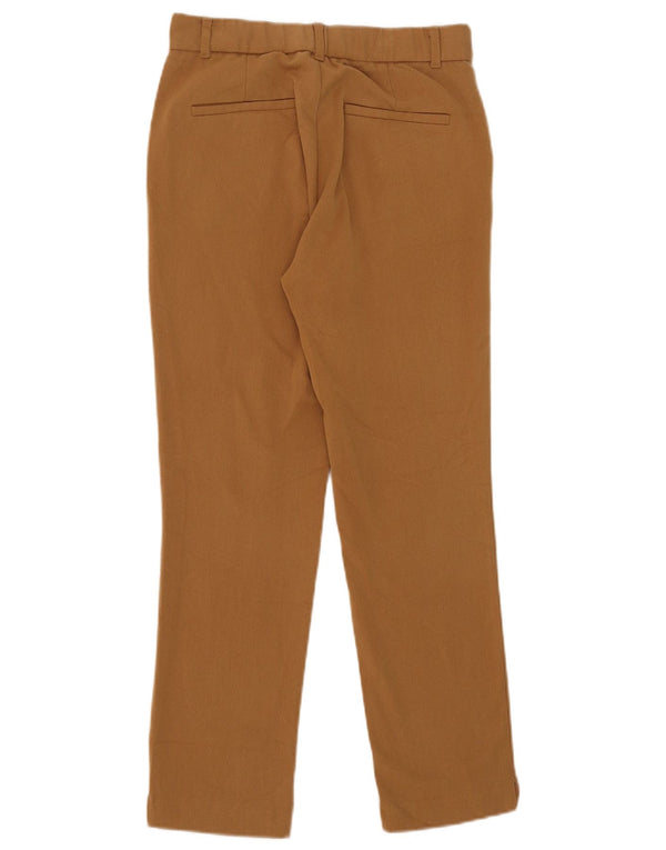 Pantaloni chino slim pentru femei Zara XS W24 L26 Bej