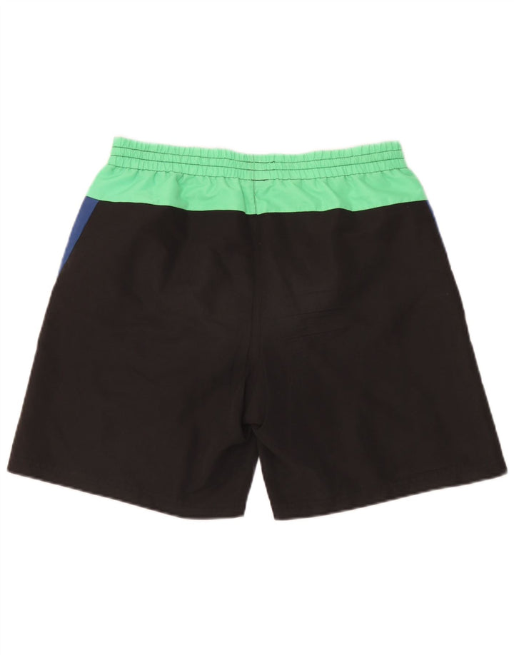 Pantaloni scurți de înot pentru bărbați Kappa, negru mediu, poliester color bloc