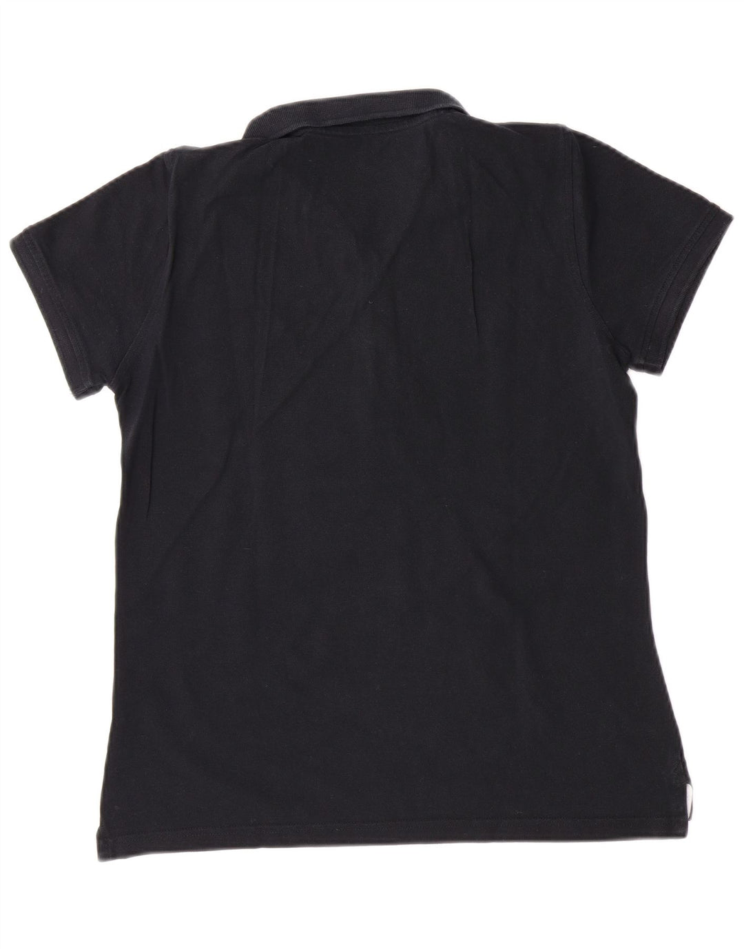 GANT Womens Polo Shirt UK 12 Medium Navy Blue