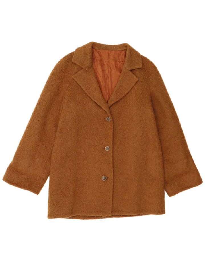 Pardesiu vintage pentru femei IT 48 XL maro