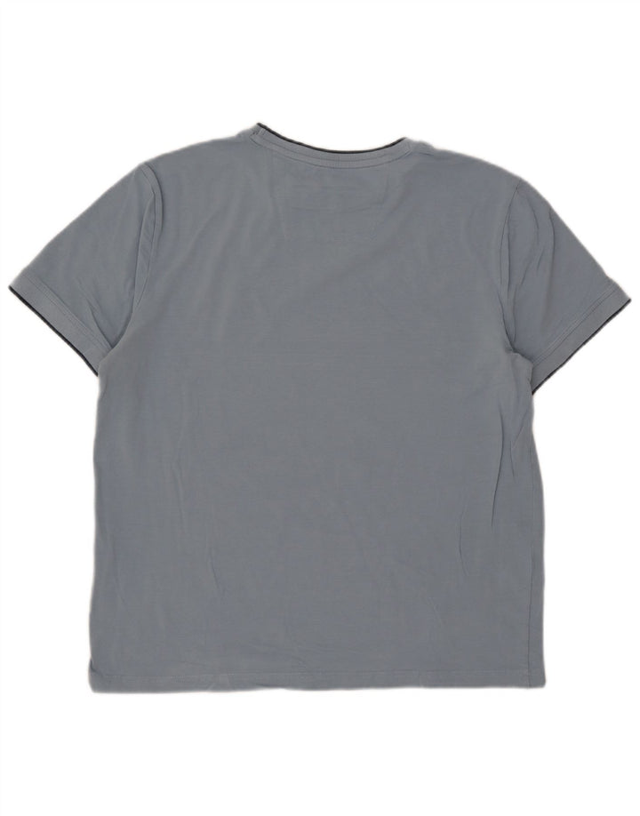 Tricou pentru bărbați Nautica Top mare, albastru, bumbac