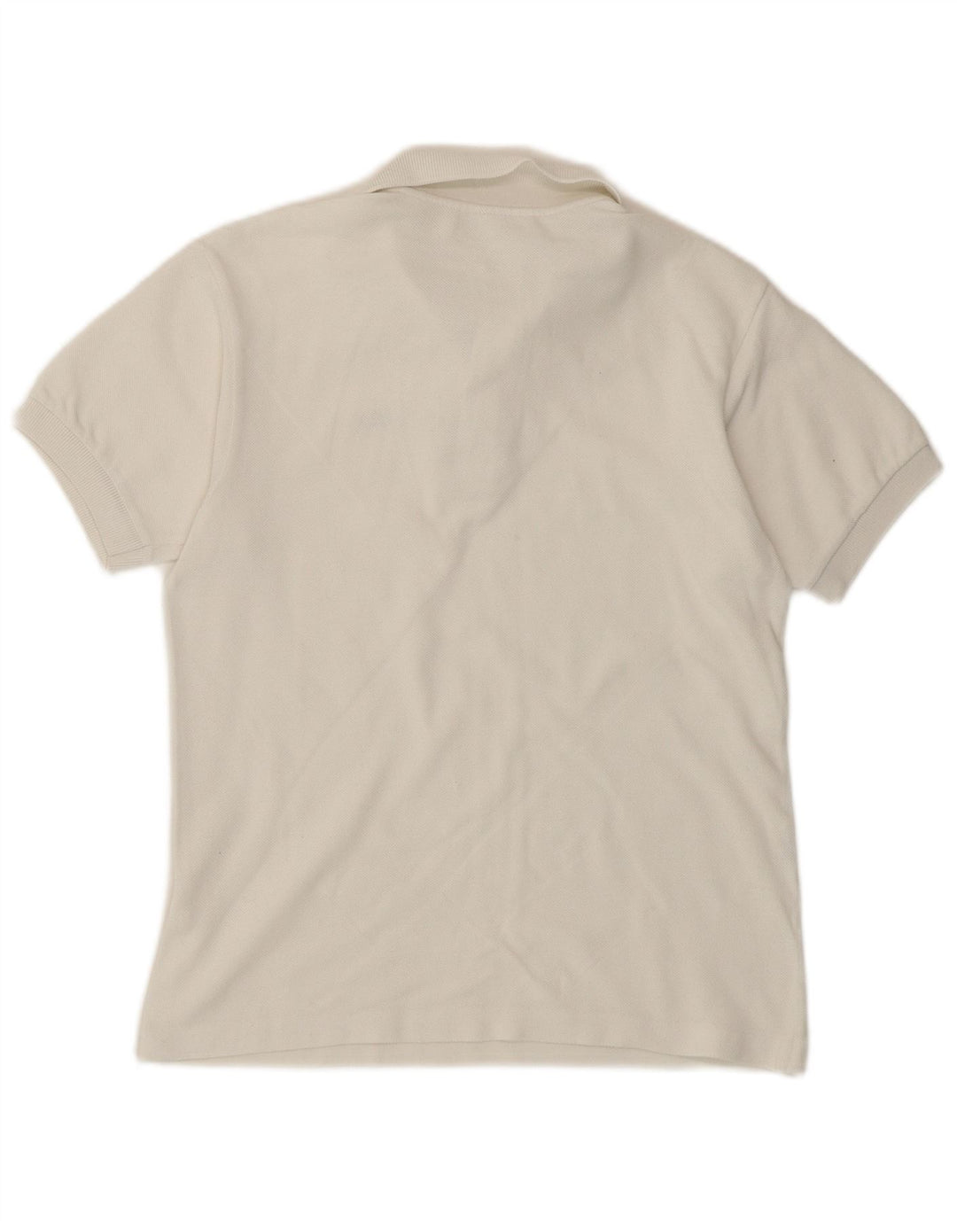 Tricou polo Lacoste pentru baieti 11-12 ani bumbac alb