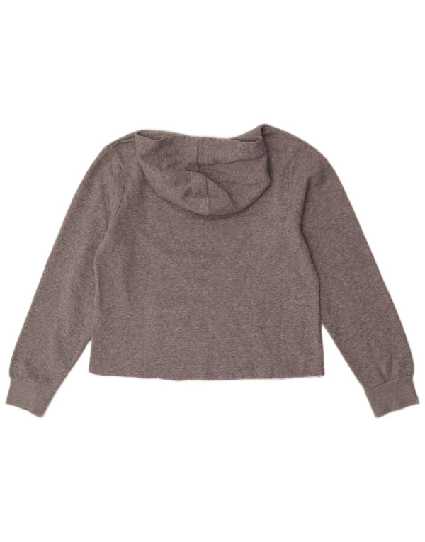 Pulover pentru fete Converse Graphic Hoodie 13-14 ani XL gri