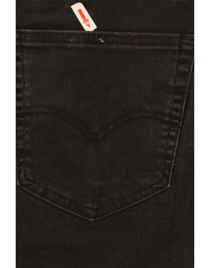 Pantaloni scurți Levi's 412 Denim W31 Medium Black Bumbac