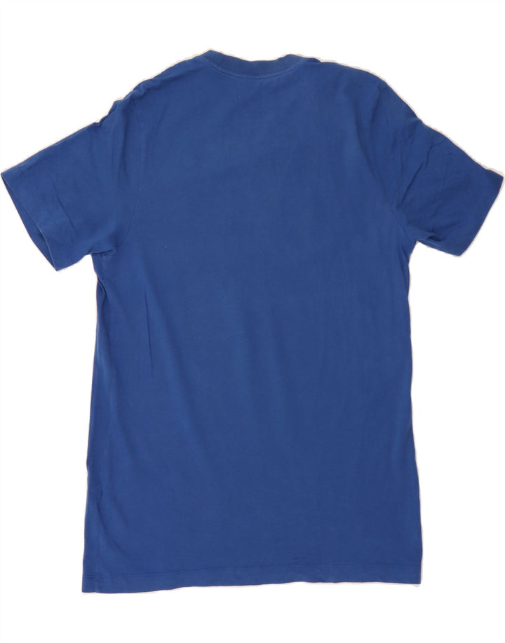 NIKE Mens Graphic T-Shirt Top Medium Blue Cotton Vintage Nike and Second-Hand Nike from Messina Hembry 