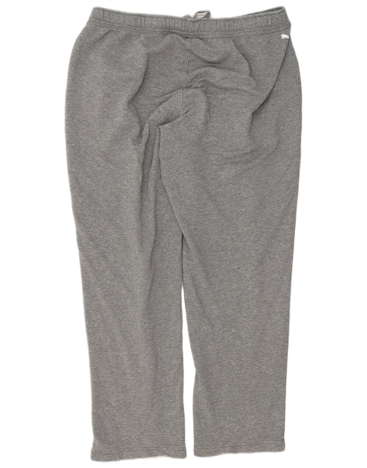Pantaloni de trening Puma pentru bărbați, 2XL, bumbac cu pete gri