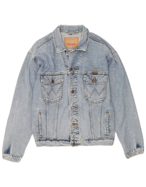 Jachetă de blugi pentru bărbați Wrangler UK 42 XL Albastru