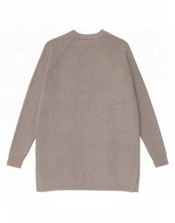 Pulover cardigan supradimensionat pentru femei Marks & Spencer UK 10 mic, gri, viscoză