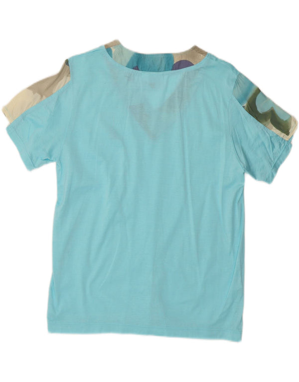 AUSTRALIAN L'ALPINA Tricou pentru femei Top IT 40 Small Blue Colorblock Bumbac