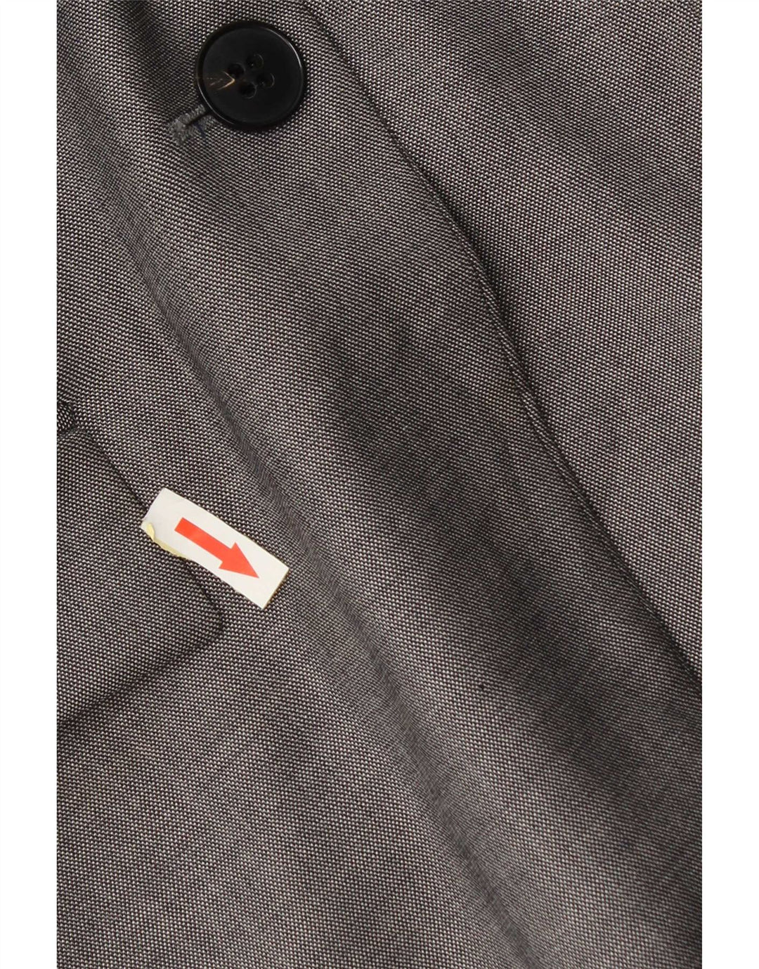 Sacou blazer pentru femei Hugo Boss cu 2 nasturi UK 12 Lână gri mediu