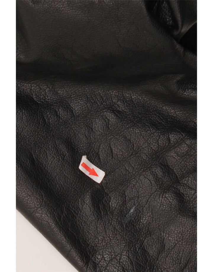 Jachetă de piele pentru bărbați Ironsides UK 42 XL Negru