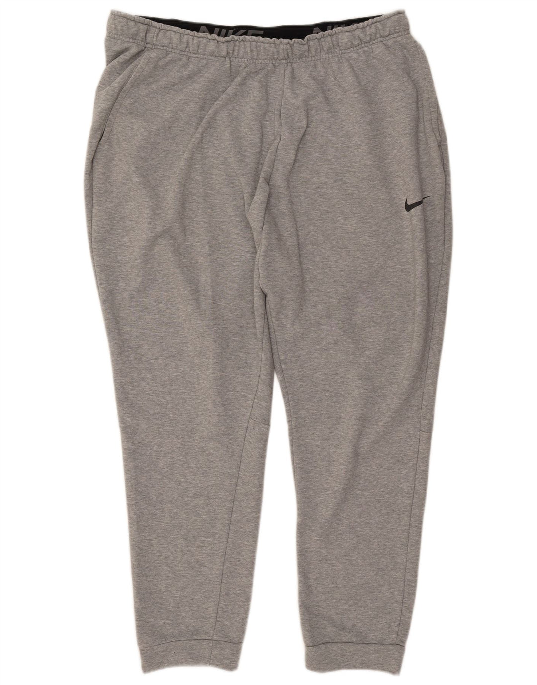 Pantaloni de jogging NIKE Dri Fit pentru bărbați, bumbac gri 3XL