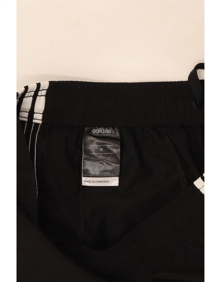 Pantaloni scurți sport pentru bărbați Adidas, poliester mediu negru