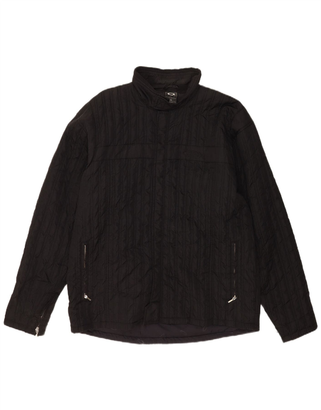 Jachetă căptușită pentru bărbați Oakley UK 42 XL Nylon negru