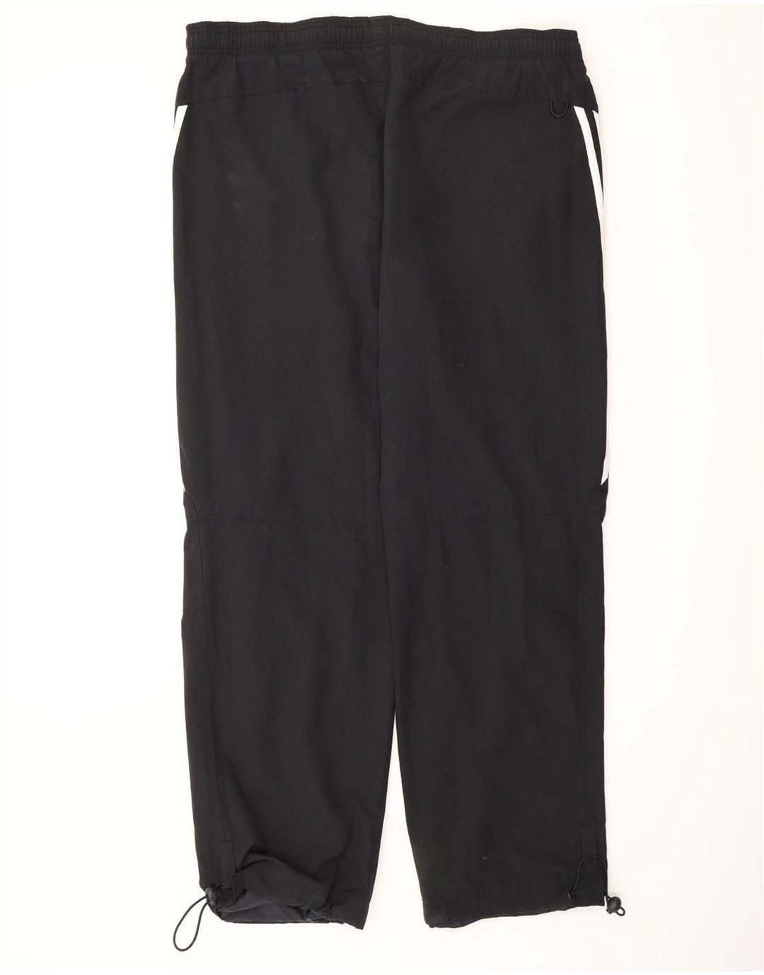 Pantaloni de trening Adidas pentru bărbați, poliester mediu negru