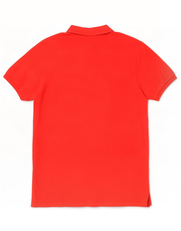 Cămașă polo personalizată Polo Ralph Lauren pentru bărbați, bumbac roșu mare