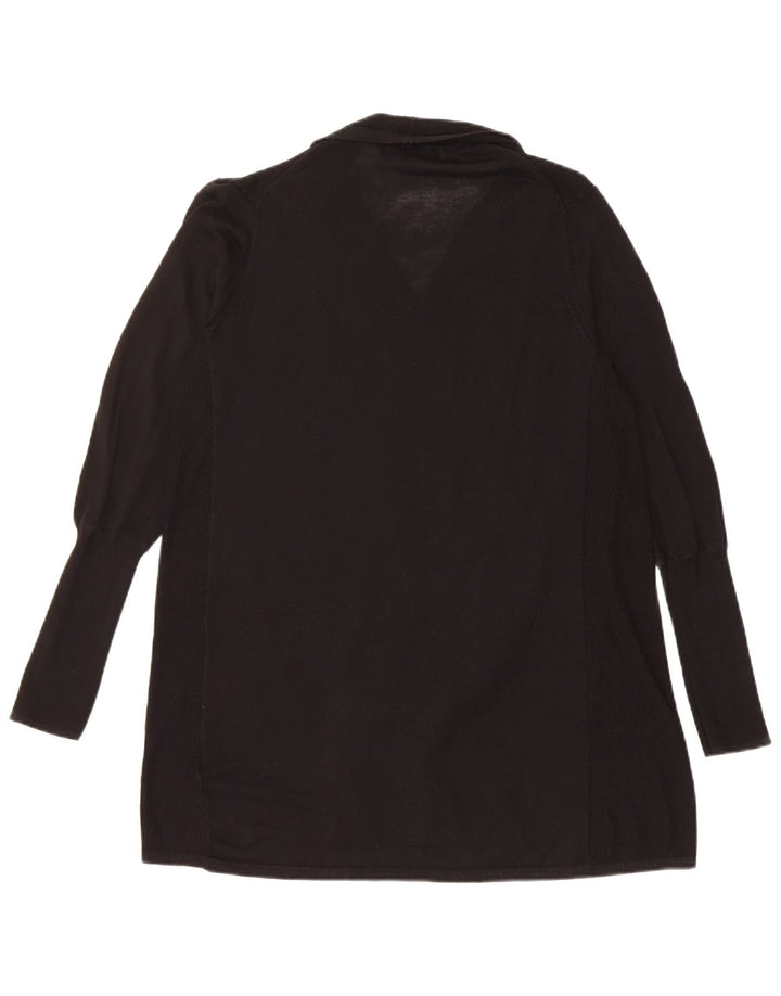 Pulover cardigan deschis pentru femei Marks & Spencer UK 12 Medium Negru