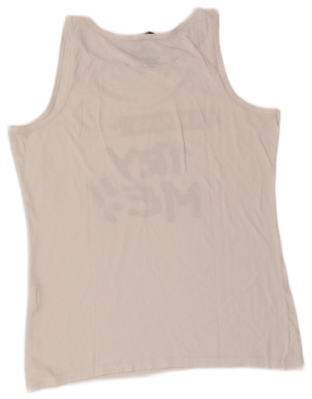 CARRERA Femei Graphic Vest Vest Top UK 12 Medium White