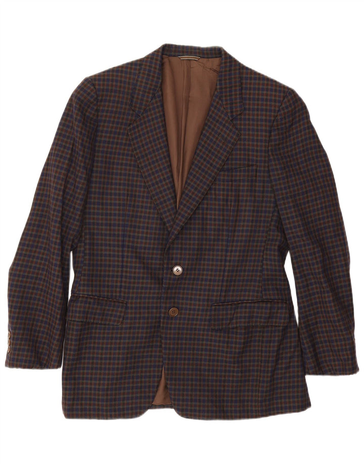 Jachetă pentru bărbați Aquascutum, cu 2 nasturi, UK 38 Medium, multicoloră