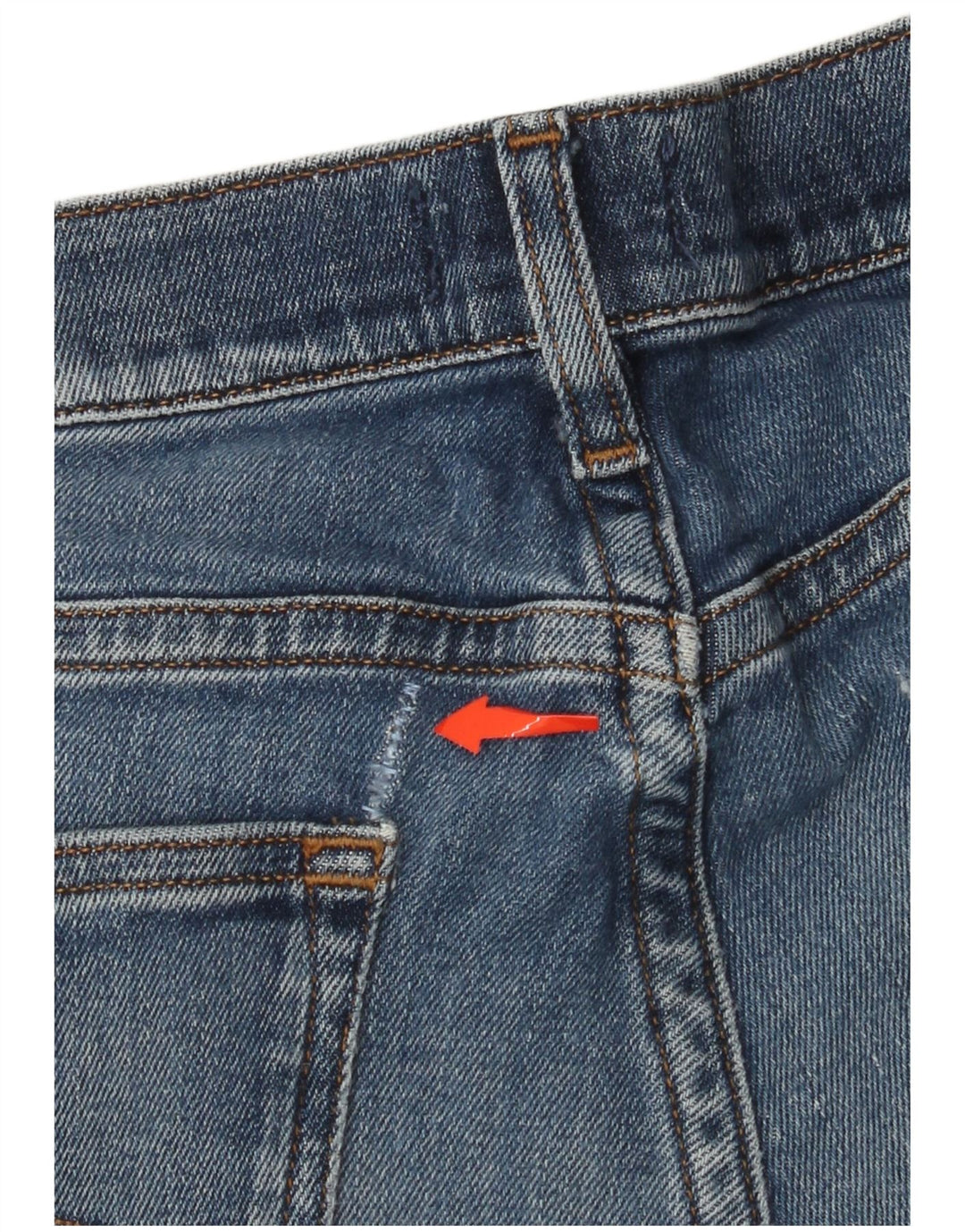 TOMMY HILFIGER Blugi Bootcut Bărbați W32 L30 Bumbac Albastru