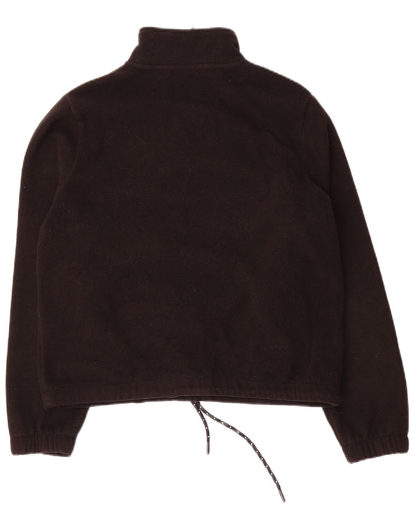 Pulover supradimensionat pentru femei Fila Graphic Fleece UK 8 Small Black Colorblock
