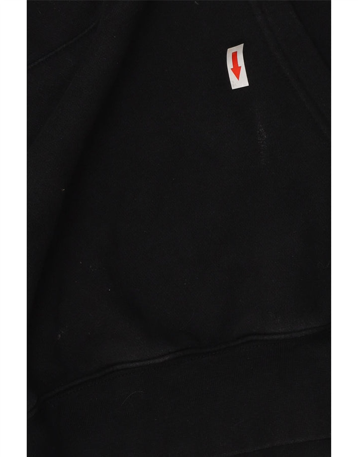 Pulover NIKE pentru bărbați, cu glugă grafic, mare, negru, bumbac