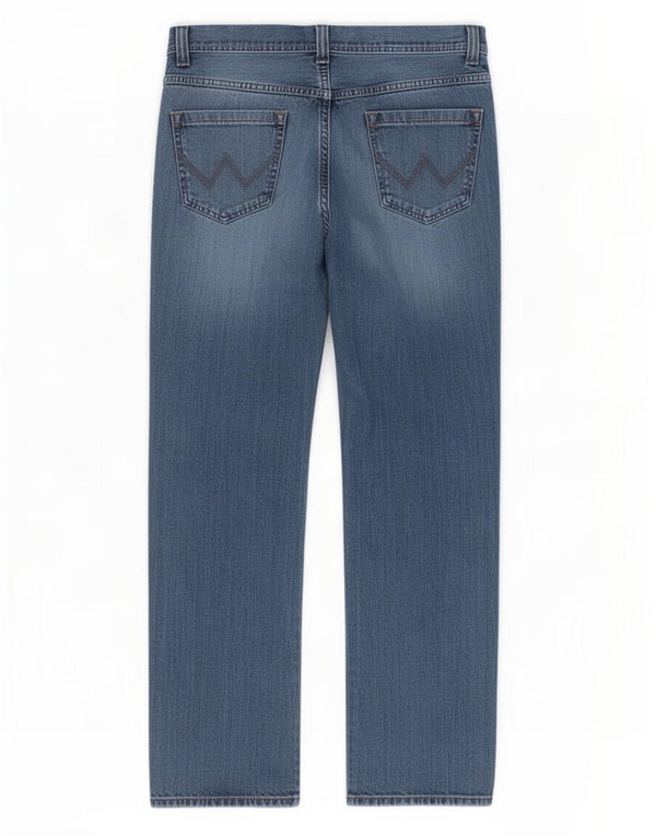 Blugi Wrangler pentru bărbați Wesley Regular Straight W36 L32 Bumbac albastru