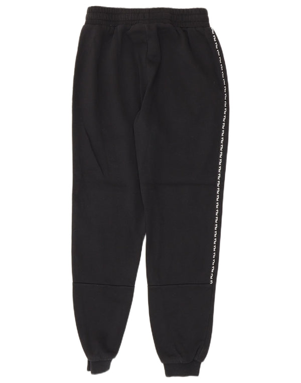 Pantaloni de trening Fila Femei Joggeri UK 6 XS Bumbac negru