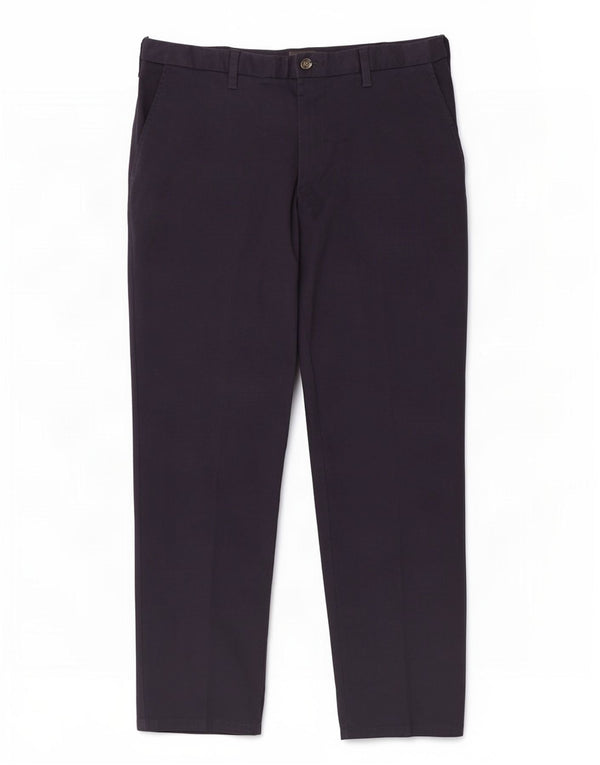 Pantaloni chino obișnuiți pentru bărbați Marks & Spencer L38 L31 Bumbac bleumarin