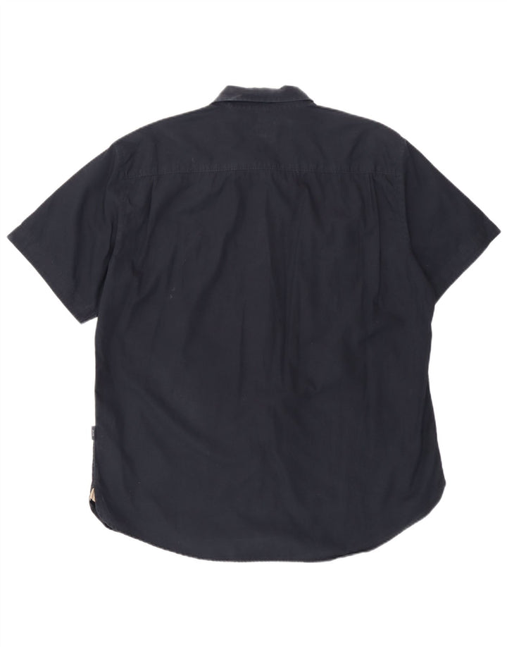 Cămașă cu mânecă scurtă pentru bărbați Paul Smith, bumbac bleumarin 2XL