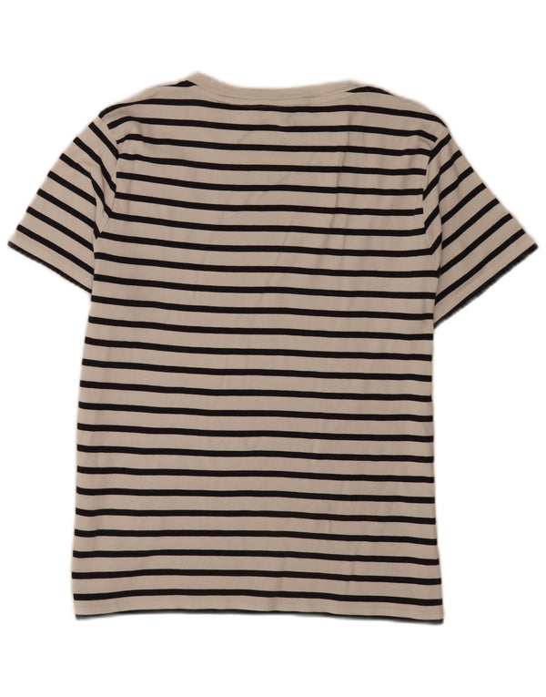 Top tricou Tommy Hilfiger pentru femei UK 20 2XL White Striped Nautical