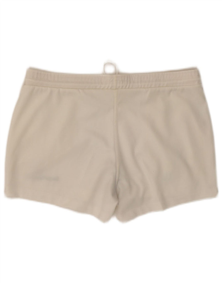Sergio Tacchini Pantaloni scurti sport pentru femei IT 50 XL poliester alb