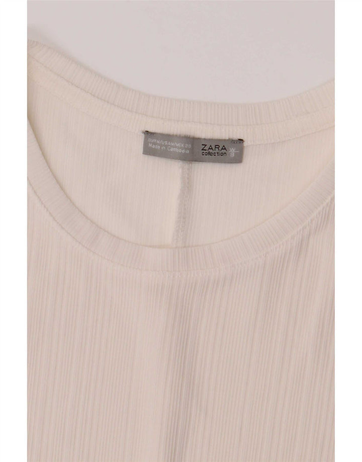 Top supradimensionat pentru femei Zara cu mâneci 3/4 UK 14 Medium Multicolor Colorblock