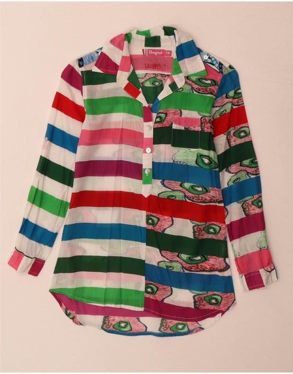 Camasa Pulover Desigual pentru Fete 7-8 Ani Multicolor