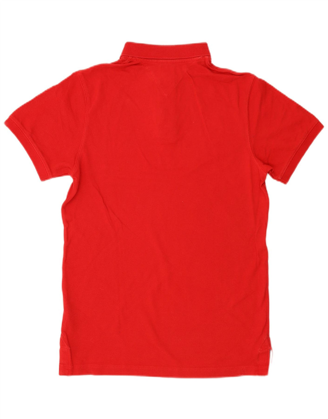 Tricou polo Tommy Hilfiger pentru bărbați, bumbac roșu mediu