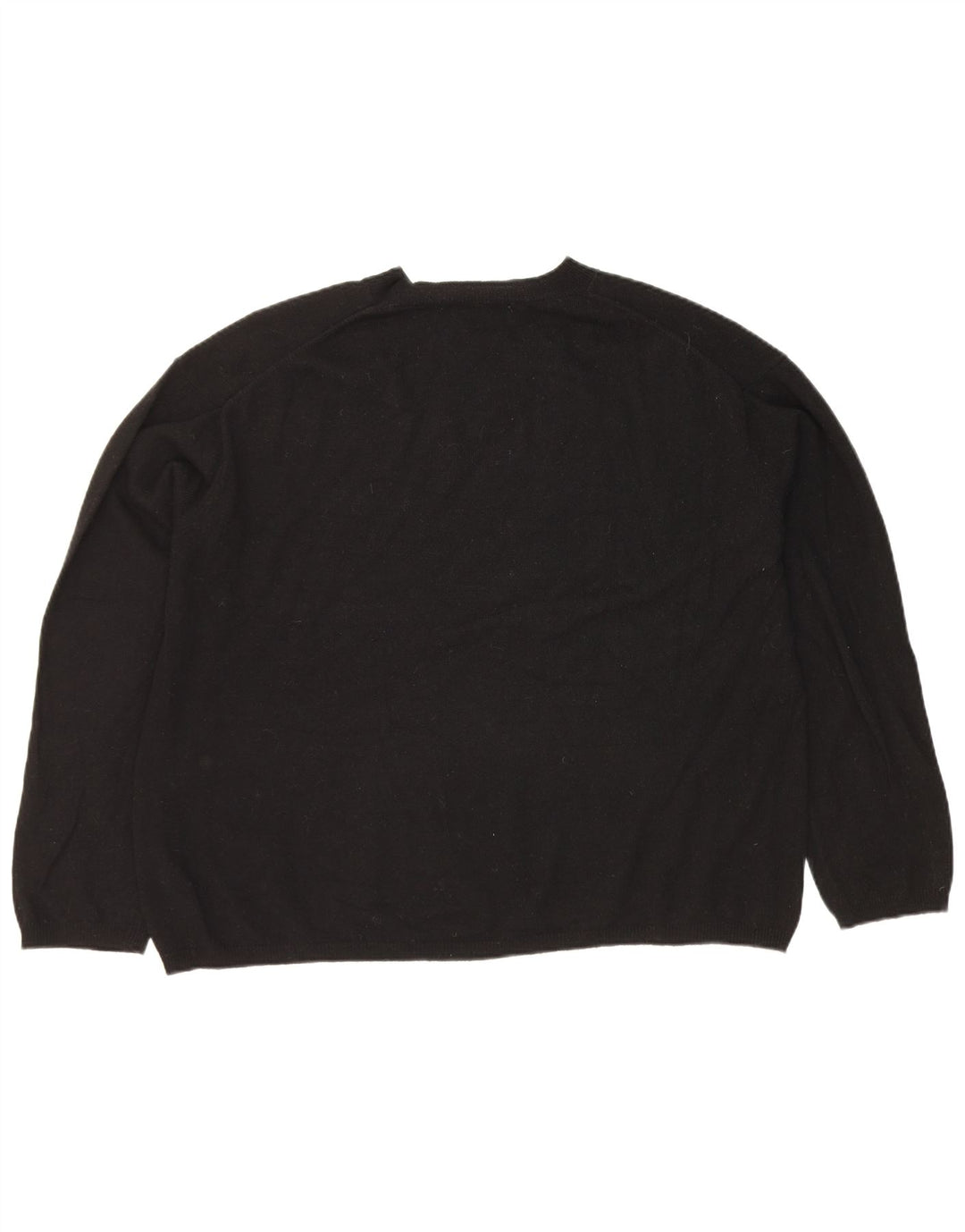 Pulover supradimensionat pentru femei Zara, cu gâtul turn, UK 14 Medium Negru