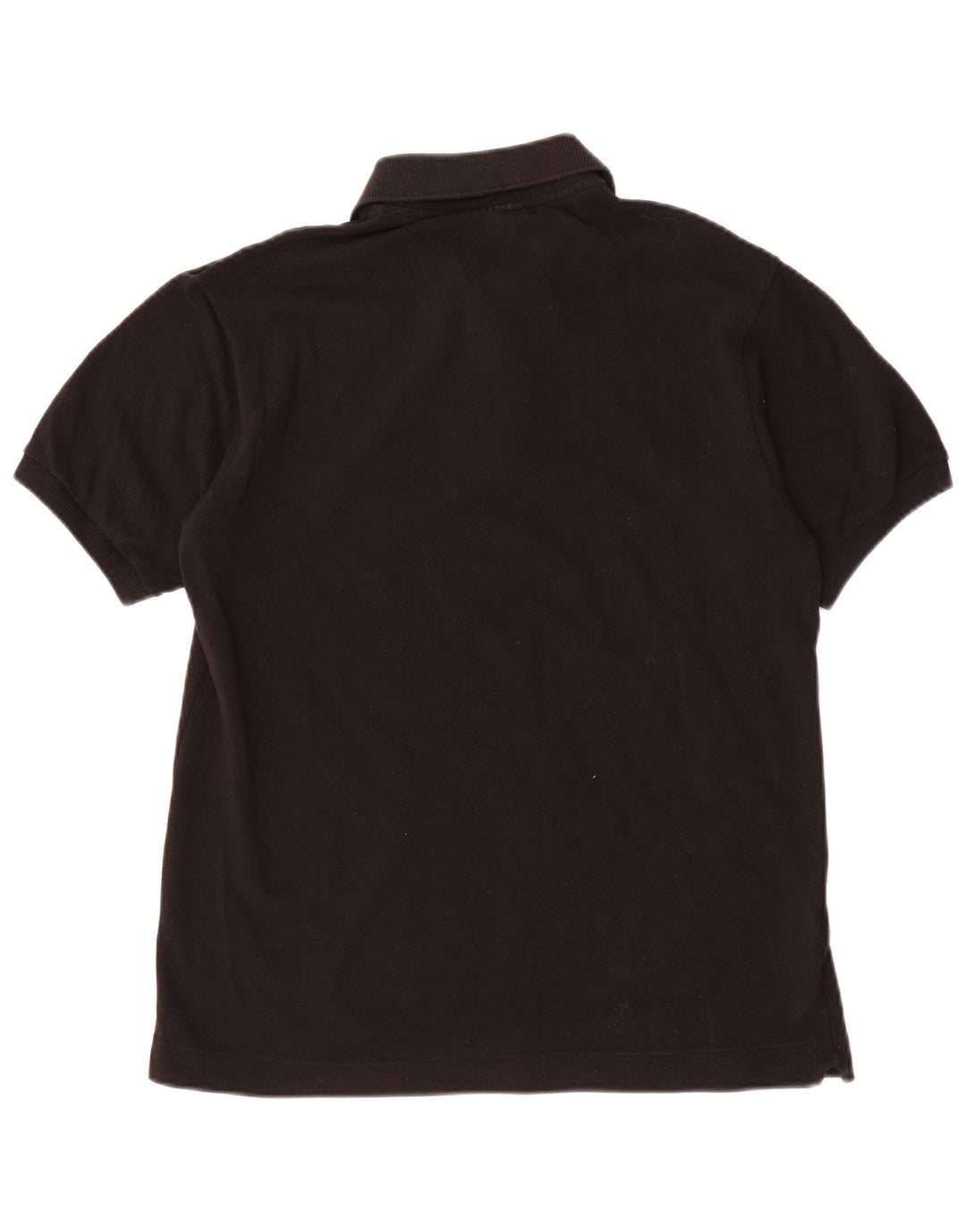 Tricou polo Lacoste pentru bărbați, mărimea 3, bumbac negru mic
