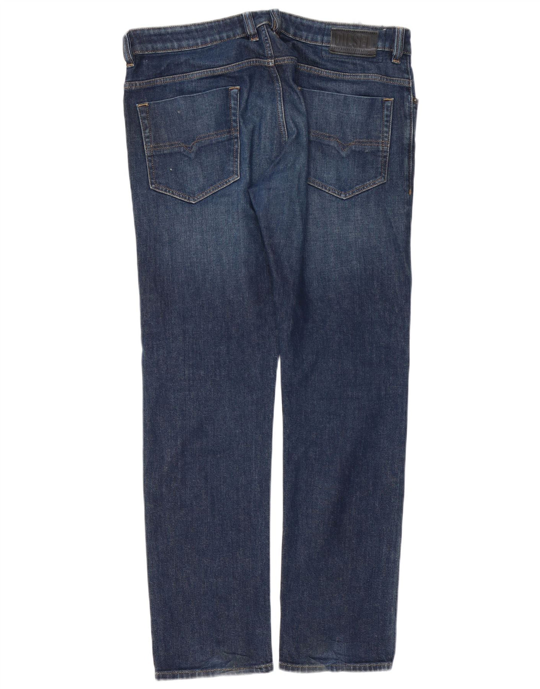 Blugi D-Strukt drepti pentru bărbați Diesel W36 L32 Bumbac albastru