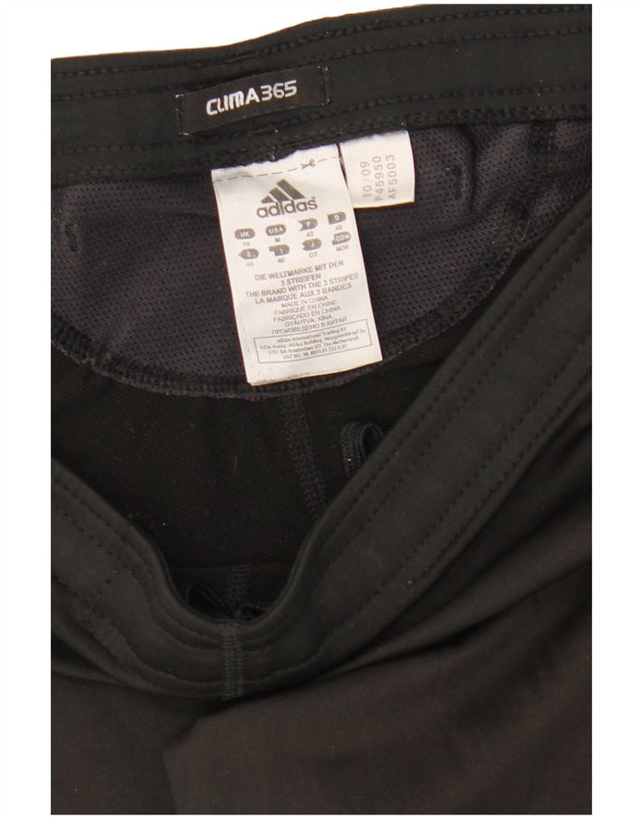 Adidas Womens Clima 365 Capri Leggings UK 14 Medium Black Poliester