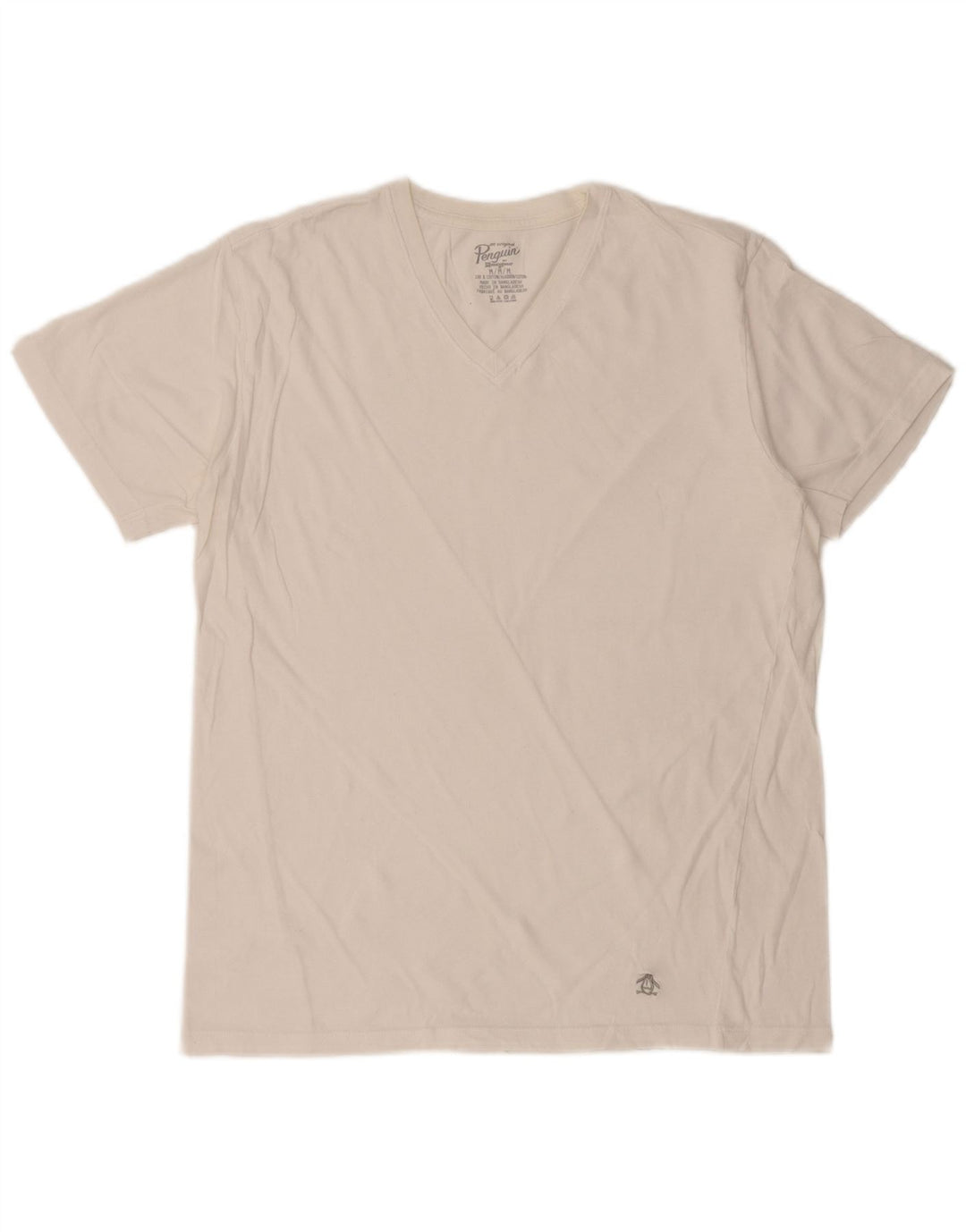 PENGUIN Tricou pentru femei Top UK 14 Medium White Bumbac