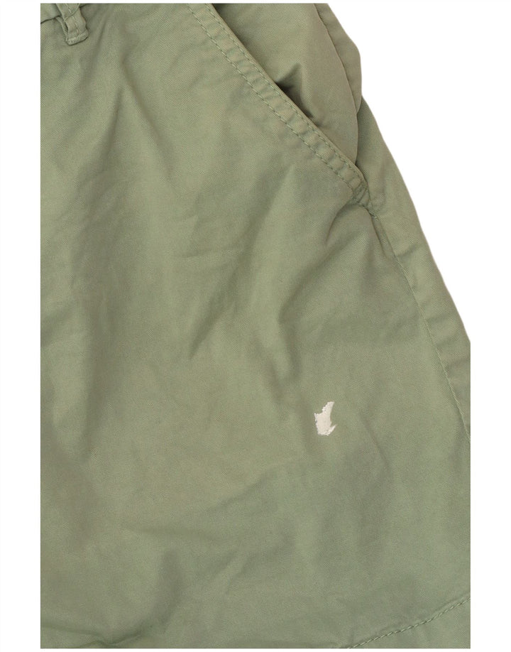 Pantaloni scurți chino pentru femei Fat Face US 6 Medium W30 Bumbac verde