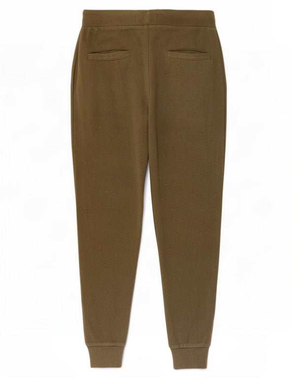 Pantaloni de trening pentru bărbați Zara Joggeri mari Bumbac kaki