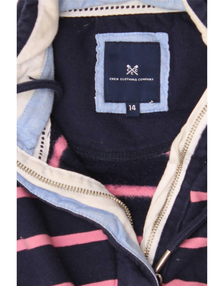 Crew Clothing Hanorac pentru femei Pulover UK 14 Mediu Bleumarin Dungat