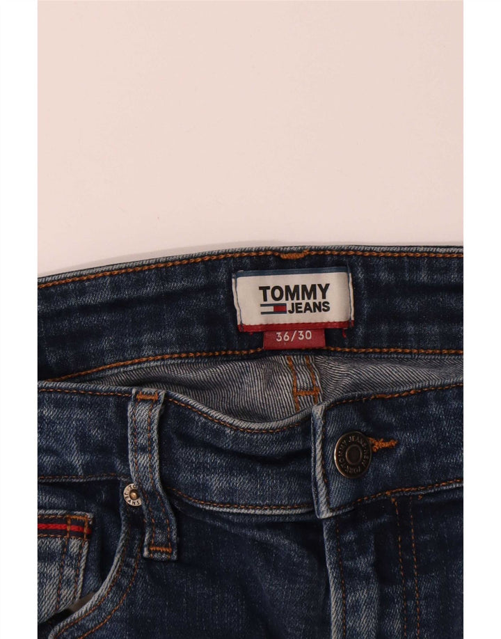 Blugi drepti pentru bărbați Tommy Hilfiger W36 L30 Bumbac albastru