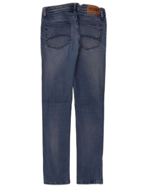 Blugi skinny pentru băieți Tommy Hilfiger 9-10 ani L24 L27 Bumbac albastru
