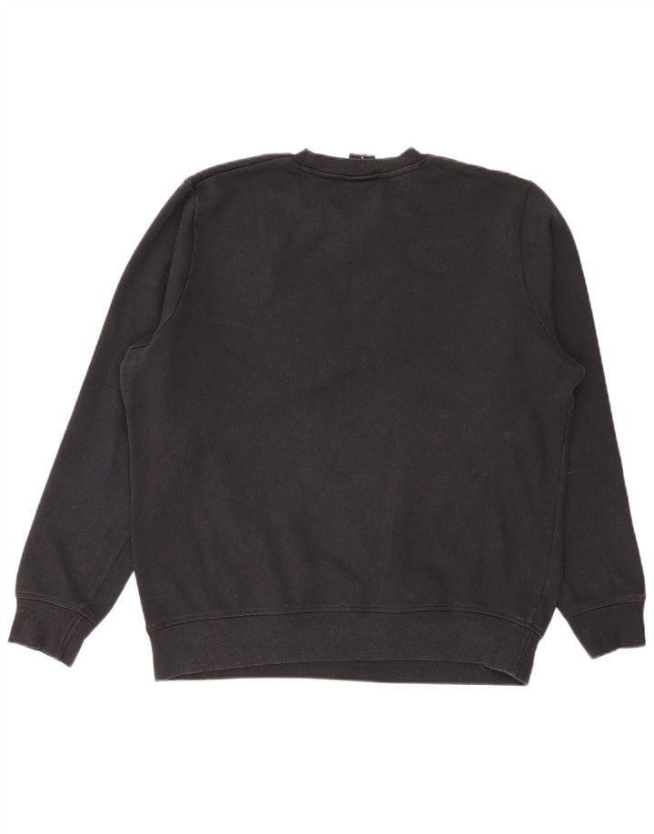 Pulover cu grafic pentru femei NEW BALANCE Pulover UK 16, mare, negru, bumbac