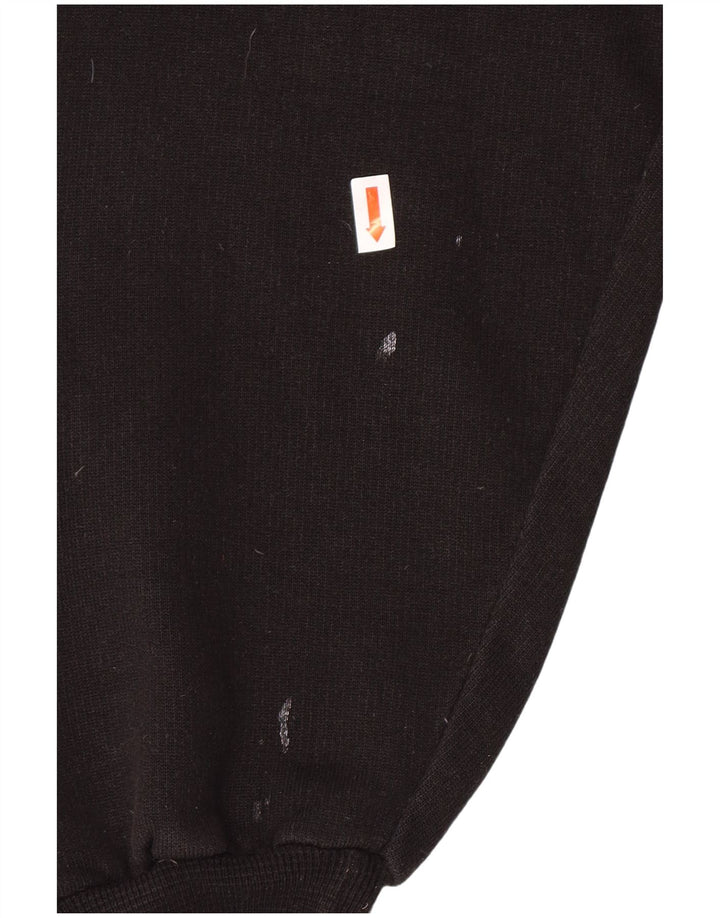 Pulover pentru bărbați Diadora, cu fermoar, cu gât, din bumbac color bloc mare, gri