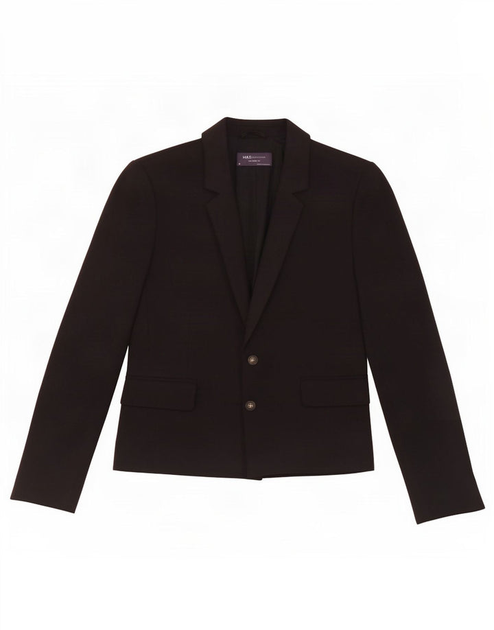 Jachetă pentru femei Marks & Spencer Tailored Fit Blazer UK 12 Medium Black